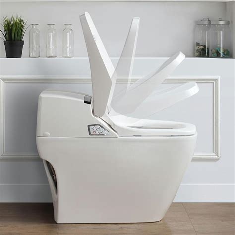 Inspired by the simple grace and pure beauty of the lotus flower, the contemporary Lotus one-piece white ceramic elongated <b>toilet</b> by <b>OVE</b> Decors is sure to elevate your bathroom dcor. . Ove toilet